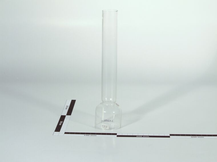 Glaslampenschirm mit handbemalter Blumen-Dekoration
