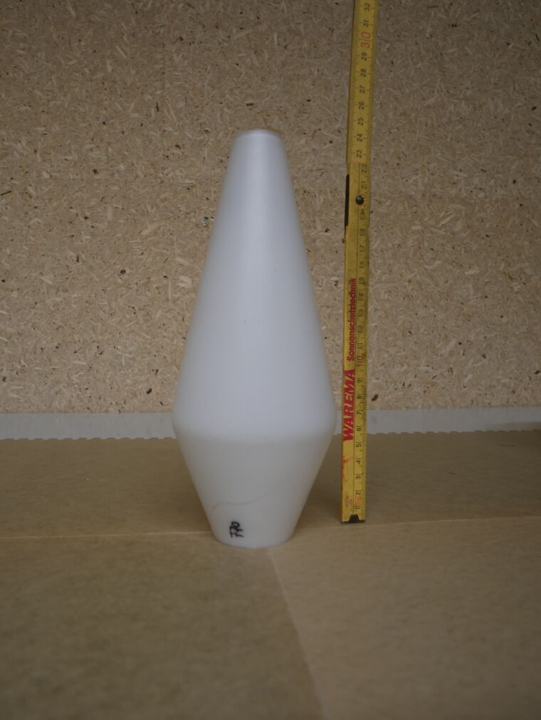 Aufsatzglas für Kronleuchter