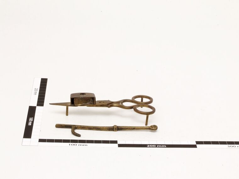 Kerzenschere mit Dochthalter