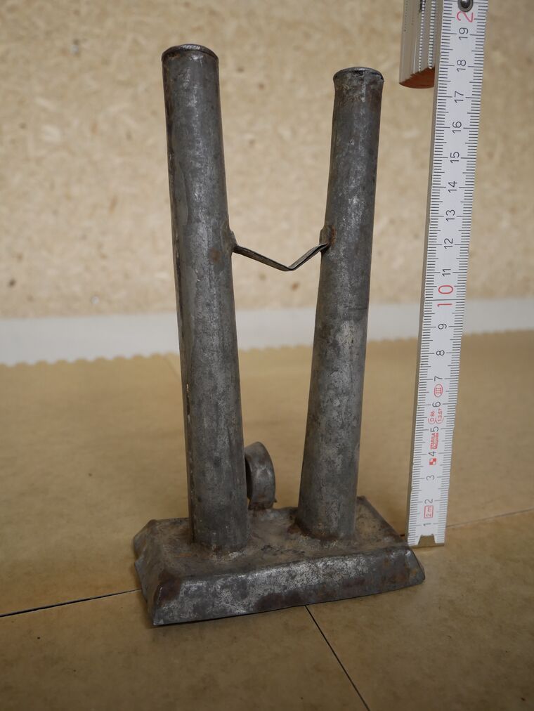 Kerzengussform zweiteilig