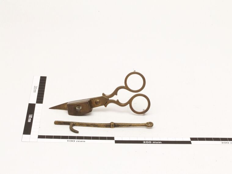 Kerzenschere mit Dochthalter