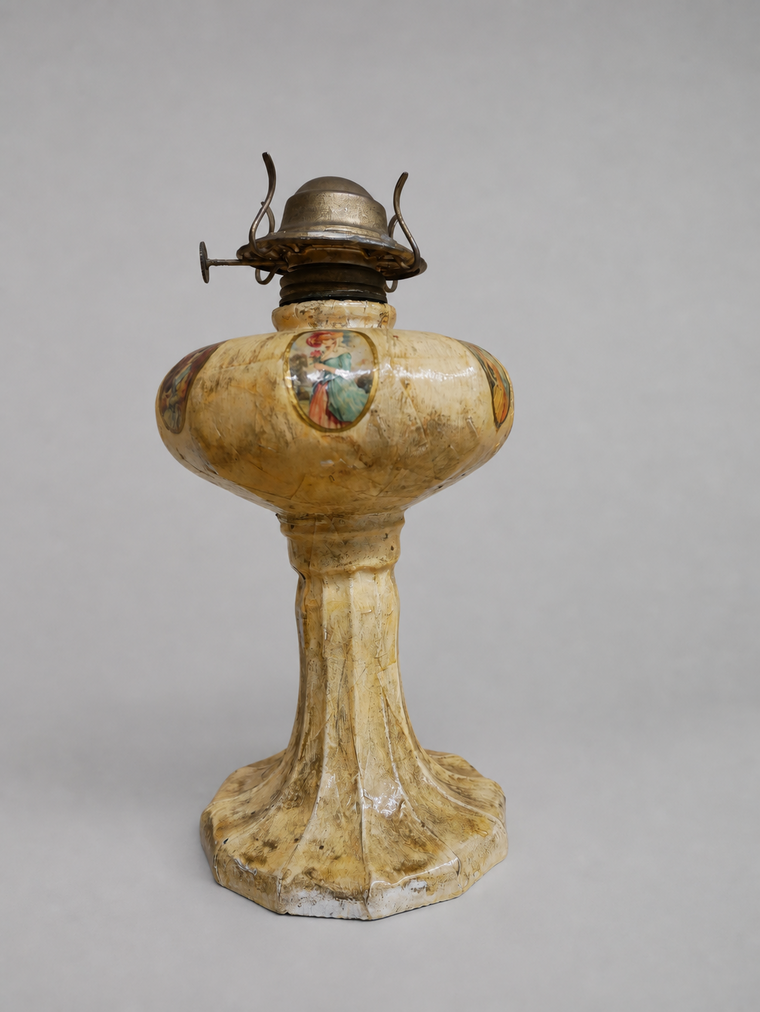 Petroleumtischlampe