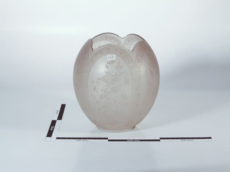 Glaslampenschirm, Tulpenform