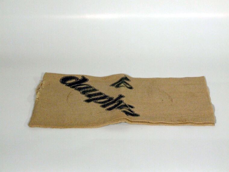 Jute-Sack zur Lampenverpackung