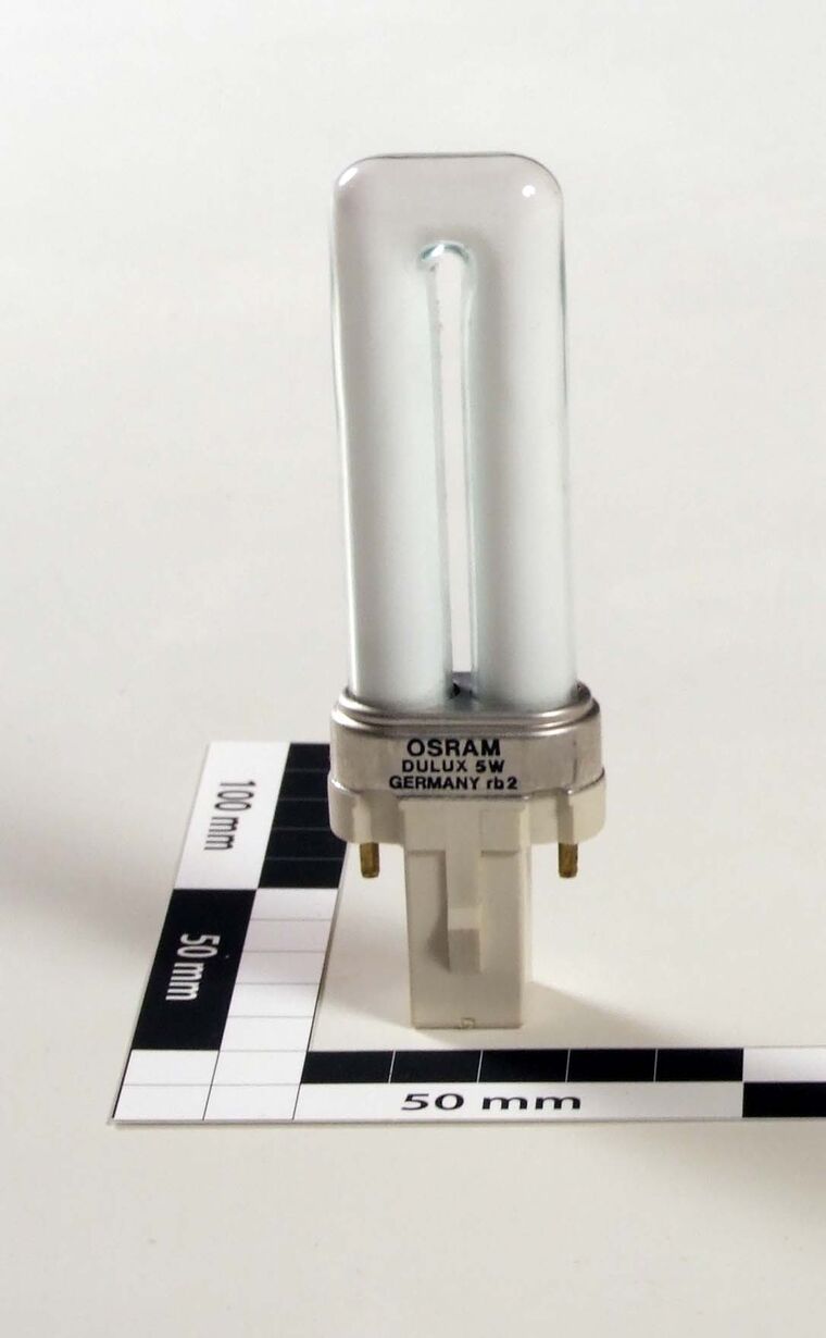 Kompaktleuchtstofflampe, U-Form