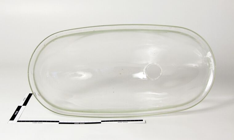 Glasabdeckung für Straßenlaterne