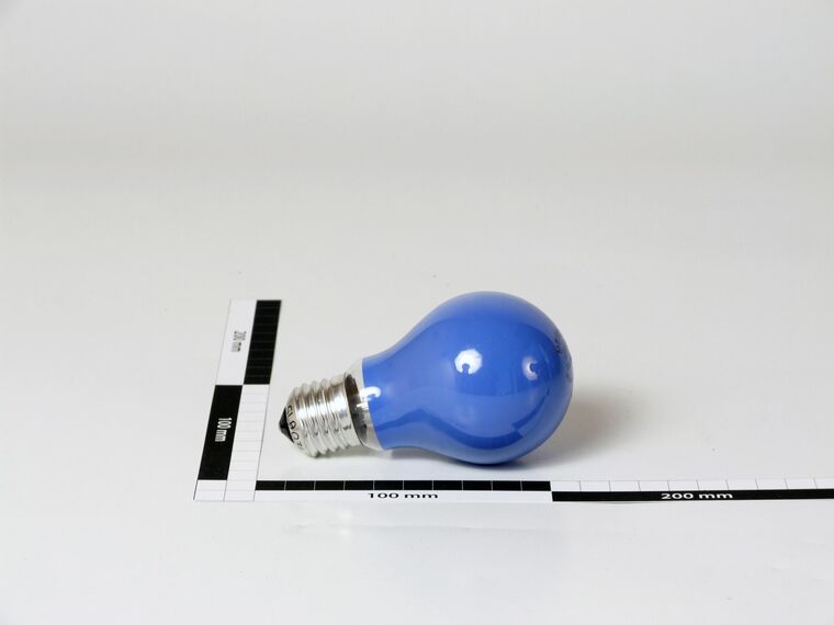 Glühlampe 25W 230V, blau