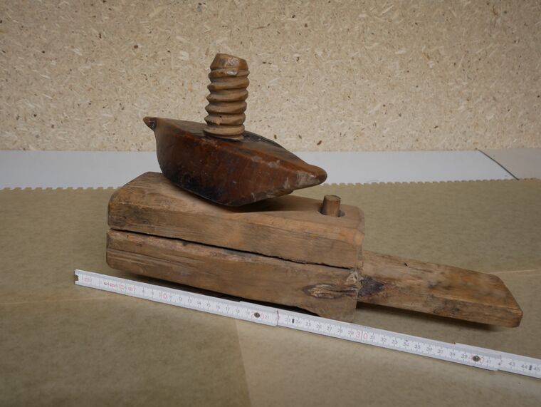 Holzklemme mit Gewindespindel