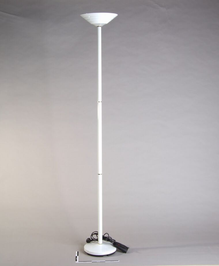 Halogen-Deckenfluter, weiß