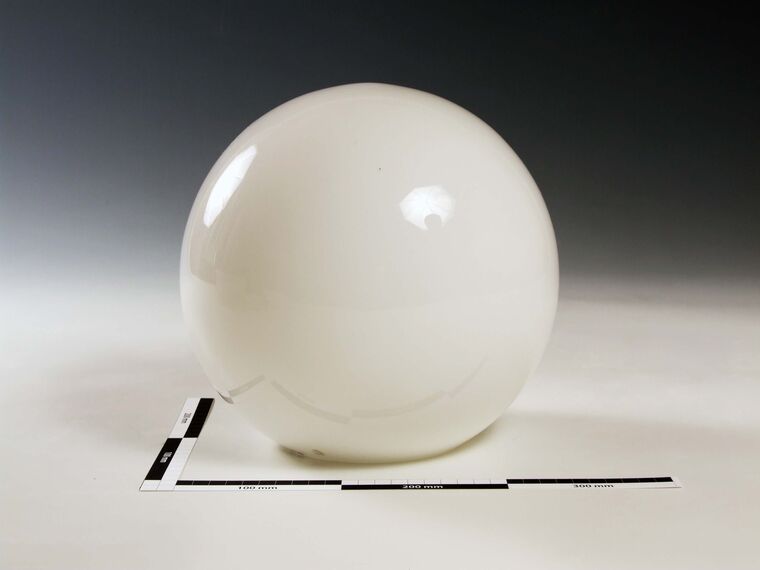 Glaslampenschirm, Kugelform