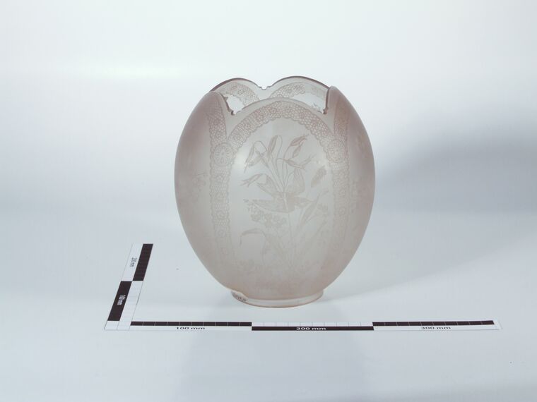 Glaslampenschirm, Tulpenform