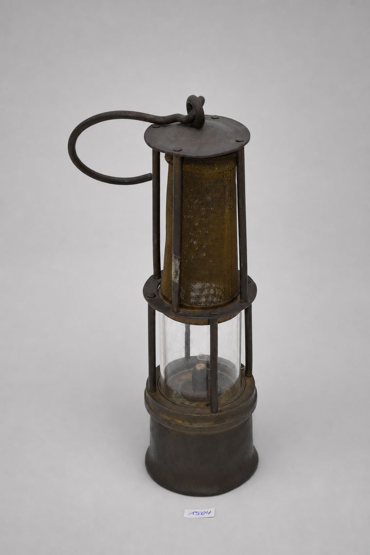 Benzin-Grubenlampe