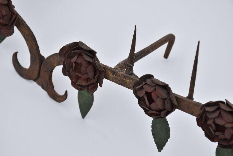 Klingenleiste mit Rosenverzierung