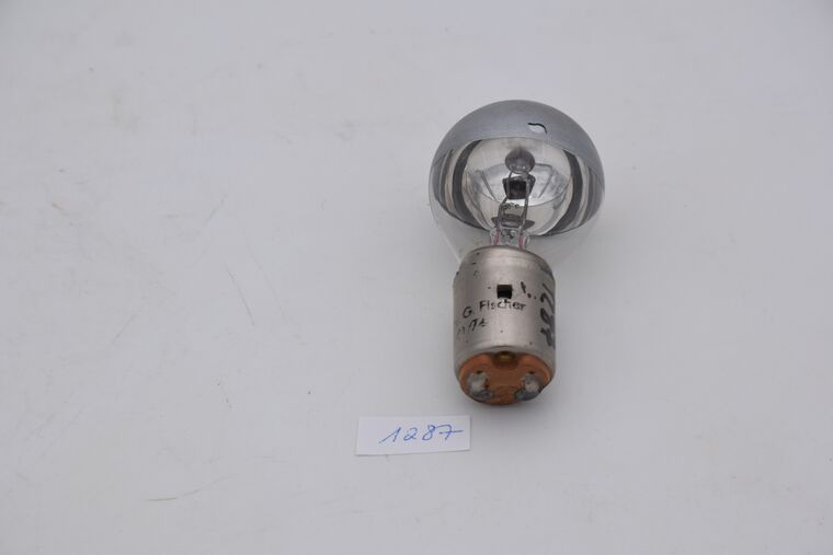 Glühlampe mit verspiegeltem Kolben
