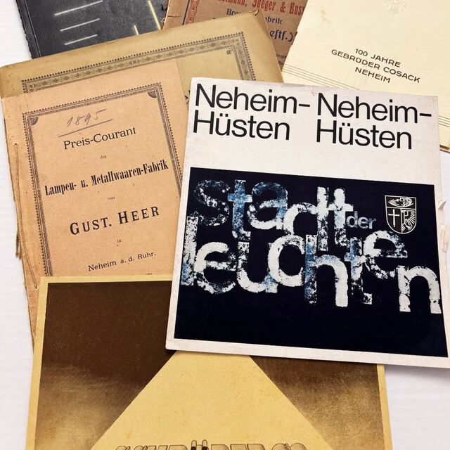 ? Neheim-Hüsten — Stadt der Leuchten ?
Damals und  ...