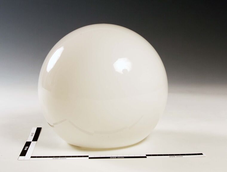 Glaslampenschirm, Kugelform