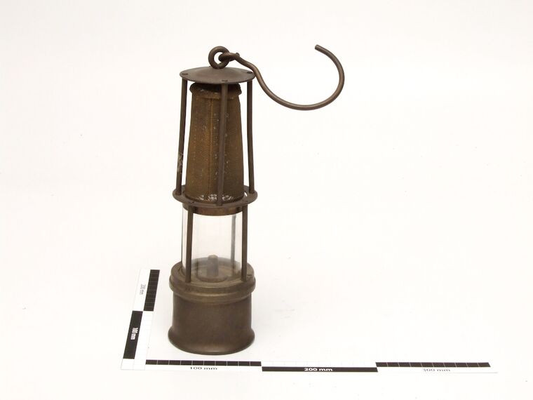 Benzin-Grubenlampe